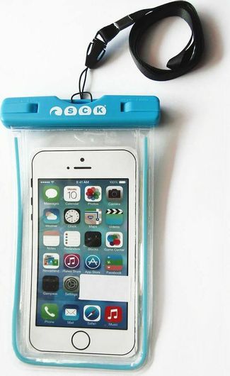 Αδιάβροχη Θήκη Κινητού 7" SCK Γαλάζια