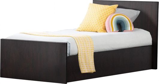 Κρεβάτι Homemarkt Μονό Ξύλινο 100x205cm Καφέ