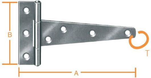 Μεντεσέδες Vormann Επίπλου Νικελ Αριστεροι 50x40mm Σετ 2τμχ