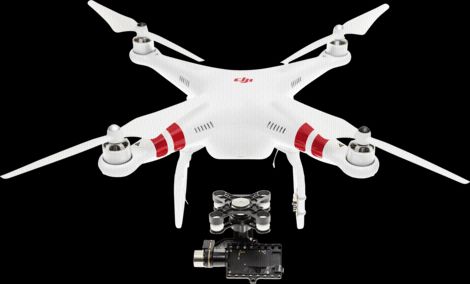 Drone DJI Phantom 2 V2 Set + Zenmuse H4-3D