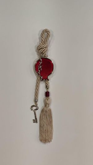 Γούρι Κρεμαστό Fysalis G57 Ρόδι 2022 Μεταλλικό 