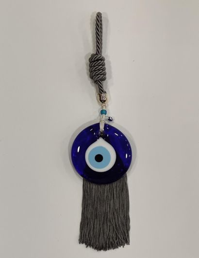 Γούρι Κρεμαστό Casa Di Fiori G14 Μάτι 2022 Γυαλί Μπλε