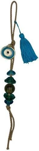 Γούρι Μάρω Κρεμαστό 2023 Μεταλλικό Χρυσό Μάτι 50cm G108