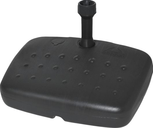 Βάση για Ομπρέλα Θαλάσσης Adriatic 12397 με Νερό 24lt 19-33mm Μαύρο