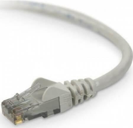 Καλώδιο Δικτύου Ethernet Belkin U/UTP Cat.6 1m Γκρι