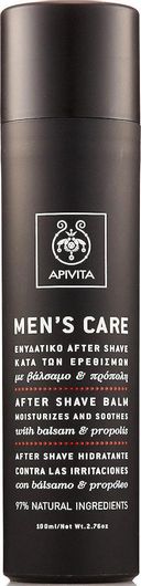 After Shave Apivita Ενυδατικό Κατά των Ερεθισμών με Βάλσαμο & Πρόπολη 100ml