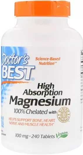 Doctor's Best High Absorption Magnesium 240 ταμπλέτες