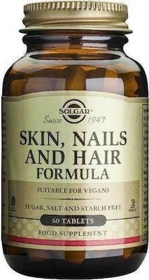 Solgar Skin, Nails And Hair Formula Ειδικό Συμπλήρωμα Διατροφής 60 ταμπλέτες