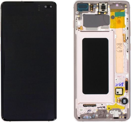 Οθόνη Samsung για Samsung Galaxy S10+ Λευκή