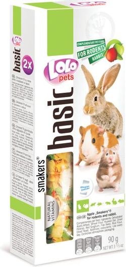 Smakers Lolo για Κουνέλι/Τρωκτικά 90gr Μήλο