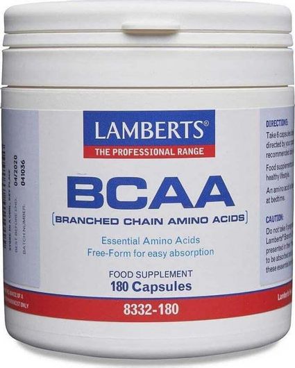Lamberts Bcaa 180 Κάψουλες