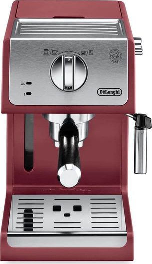 Μηχανή Espresso De'Longhi ECP 33.21.R 1100W Πίεσης 15bar Κόκκινο