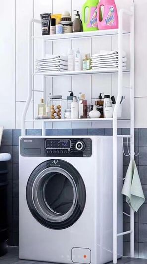 Έπιπλο Πλυντηρίου με Ράφια dream house 1.3504 Λευκό