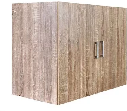 Ντουλάπα Homemarkt Jaslyn Δίφυλλη 80x42x60cm Sonoma