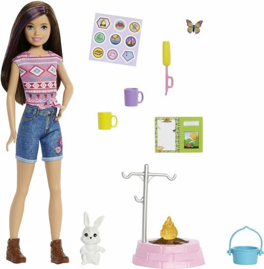 Barbie Skipper Camping για 3+ Ετών