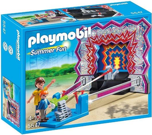Playmobil Summer Fun Σκοποβολή με Κονσερβοκούτια για 4+ Ετών #5547