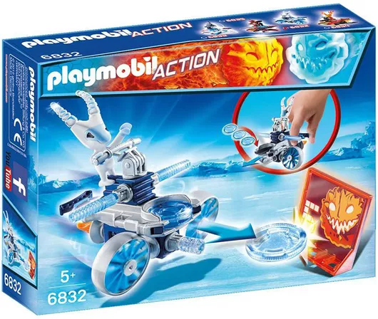Playmobil Action Frosty Με Δίσκο Εκτόξευσης για 5 ετών