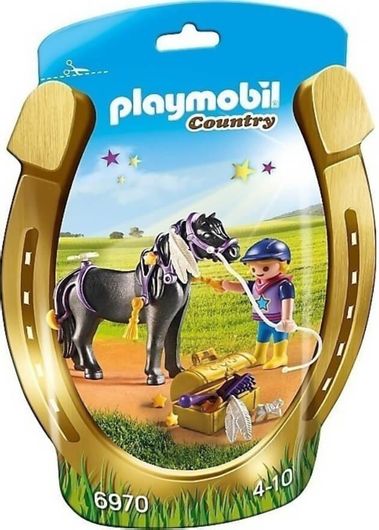 Playmobil Πονυ Με Αστεράκια Και Κοριτσάκι #6970
