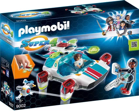 Playmobil Super4 O Dna με το FulguriX για 5 ετών
