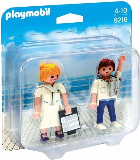 Playmobil Family Fun Αξιωματικοί Πλοίου για 4+ Ετών #9216