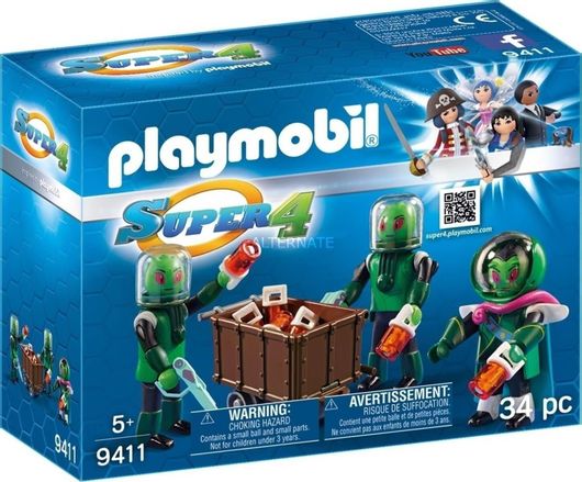 Playmobil Super4 Ομάδα Εξωγήινων για 5+ ετών