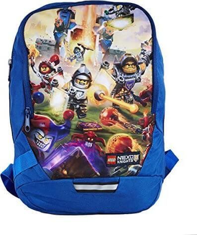 Σχολική Τσάντα Δημοτικού Πλάτης Lego Nexo Knights Μπλε
