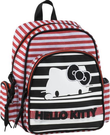 Σχολική Τσάντα Νηπίου Graffiti Πλάτης Hello Kitty Hidden Stripes Πολύχρωμο