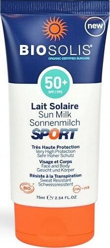 Αντηλιακό Σώματος Biosolis Sun Milk Sport 50SPF 75ml