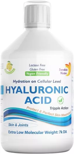 Swedish Nutra Hyaluronic Acid Triple Action 500ml Λεμόνι