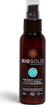 Biosolis Oil Sublimante Αδιάβροχο Αντηλιακό Λάδι για το Σώμα SPF20 σε Spray 100ml