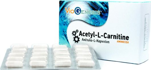 l carnitine 350mg Viogenesis Acetyl L-Carnitine 350mg 60 Κάψουλες