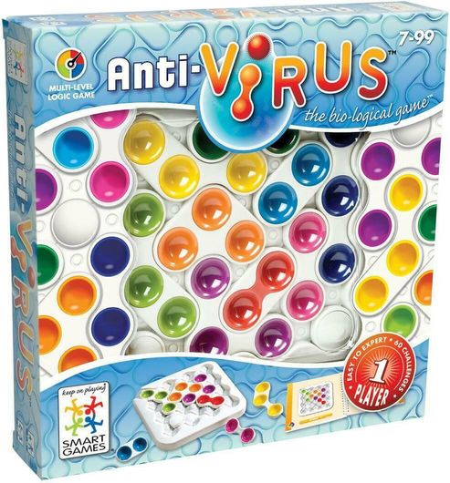 Επιτραπέζιο Παιχνίδι Smartgames AntiVirus 60 Challenges για 7+ Ετών