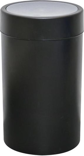 Κάδος Απορριμάτων Deco Swing με Παλλόμενο Καπάκι Μαύρος