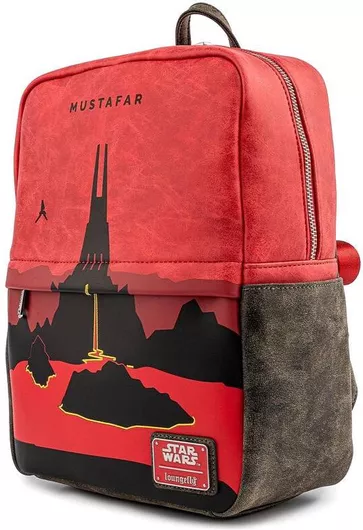 Παιδική Τσάντα Βόλτας Loungefly Star Wars: Lands Mustafar Square (STBK0240) Κόκκινο