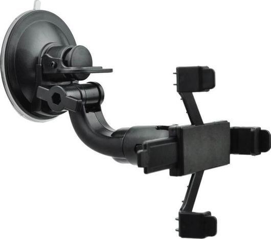 Βάση Κινητού & Tablet Αυτοκινήτου AX-01 με Ρυθμιζόμενα Άγκιστρα Μαύρο