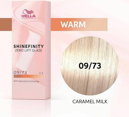 Βαφή Μαλλιών Wella Professionals Shinefinity Zero Lift Glaze 09/73 60ml