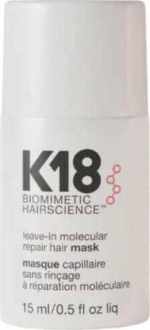 K18 Leave-in Molecular Repair Μάσκα Μαλλιών για Ενυδάτωση 15ml