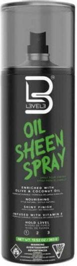 L3vel3 Oil Sheen Spray Spray Μαλλιών για Λάμψη 380ml