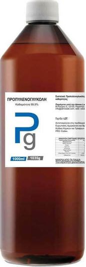 Βάση Προπυλενογλυκόλης Atmoslab Base PG 1000ml
