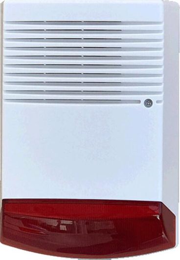 Σειρήνα Συστημάτων Συναγερμού Ψεύτικη Εξωτερική με LED 400 DUMMY