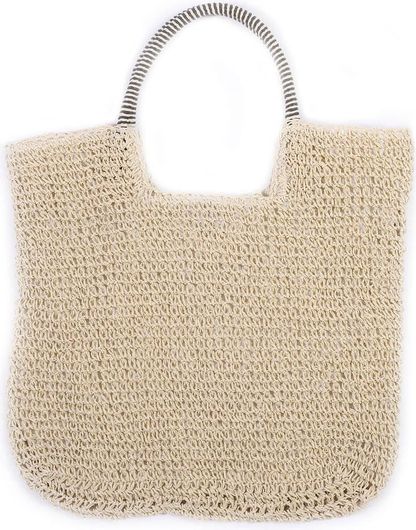 Τσάντα Θαλάσσης Doreta 44x33x40cm Μπεζ