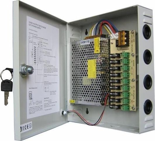 Τροφοδοτικό CCTV YDSBOX12-120-9 9ch 10A 120W