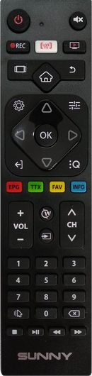 ΓνήσιοΤηλεχειριστήριο Τηλεόρασης DC-128 για Sunny