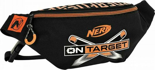 Τσαντάκι Μέσης Gim 614353 Nerf on Target για Αγόρι Μαύρη
