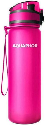 Παγούρι Νερού Aquaphor City Bottle με Φίλτρο 500ml Ροζ