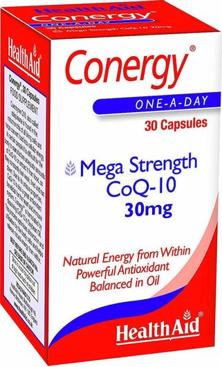 Health Aid Conergy CoQ-10 30mg 90 Κάψουλες
