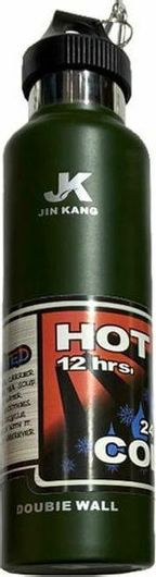 Θερμός HOMie Οβίδα Ενισχυμένο 0.75lt 31x7cm Χακί