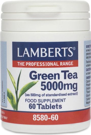 Lamberts Green Tea 5000mg 60 Ταμπλέτες