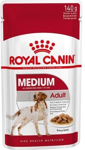 Φακελάκι Τροφής Σκύλου Royal Canin Medium Wet Adult 140gr