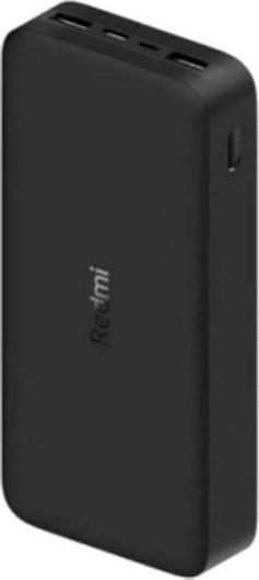 Power Bank Xiaomi Redmi 18W Fast Charge 20000mAh με 2 Θύρες USB-A Μαύρο